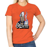Stormie - Womens T-Shirts RIPT Apparel Small / Orange