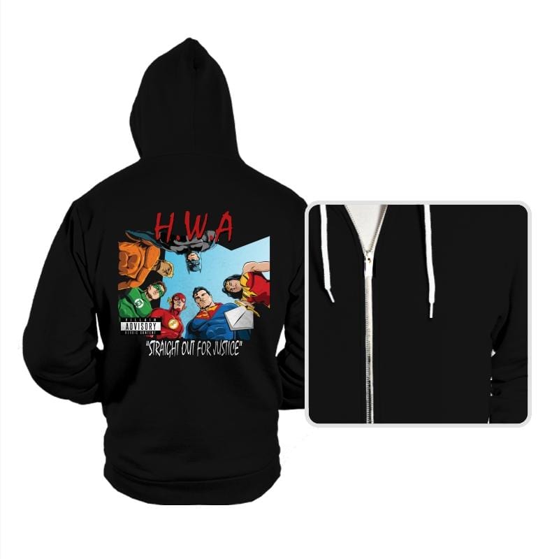Straight Out For Justice - Hoodies Hoodies RIPT Apparel