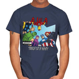 Straight Out of Infinity  - Anytime - Mens T-Shirts RIPT Apparel Small / Navy