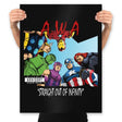 Straight Out of Infinity  - Anytime - Prints Posters RIPT Apparel 18x24 / Black