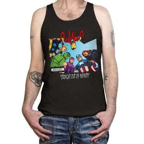 Straight Out of Infinity - Tanktop Tanktop RIPT Apparel