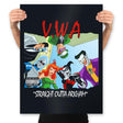 Straight Outta Arkham - Prints Posters RIPT Apparel 18x24 / Black