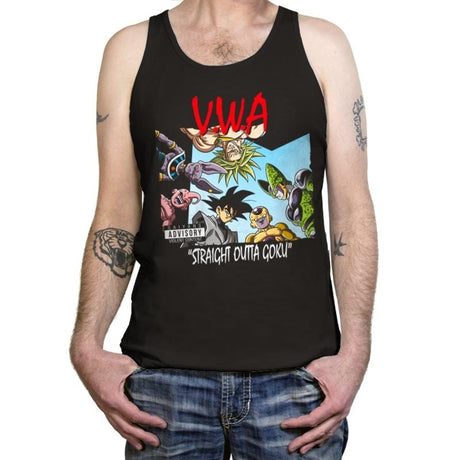 Straight Outta Goku - Tanktop Tanktop RIPT Apparel