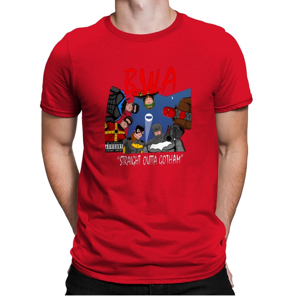 Straight Outta Goth - Mens Premium T-Shirts RIPT Apparel Small / Red