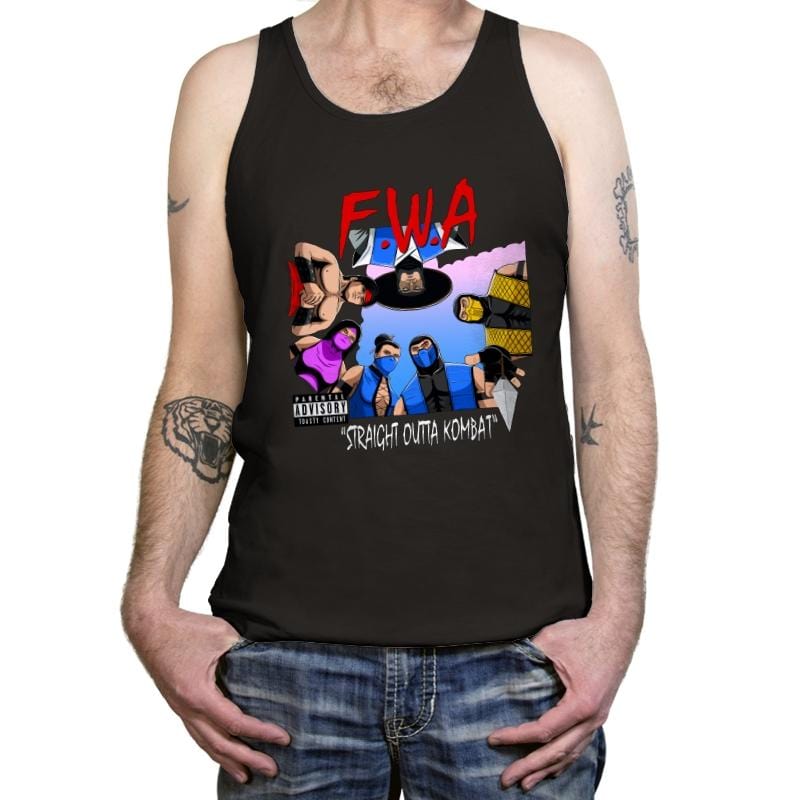 Straight Outta Kombat - Tanktop Tanktop RIPT Apparel