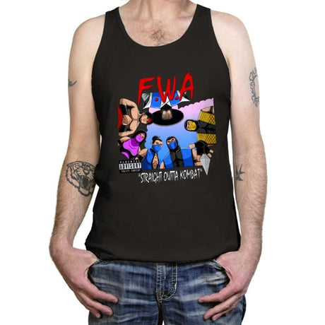 Straight Outta Kombat - Tanktop Tanktop RIPT Apparel