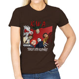Straight Outta Nightmares - Best Seller - Womens T-Shirts RIPT Apparel Small / Dark Chocolate