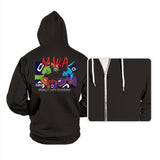 Straight Outta Toontown - Hoodies Hoodies RIPT Apparel Small / Black