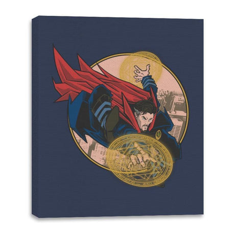 Strange 300 - Canvas Wraps Canvas Wraps RIPT Apparel 16x20 / Navy