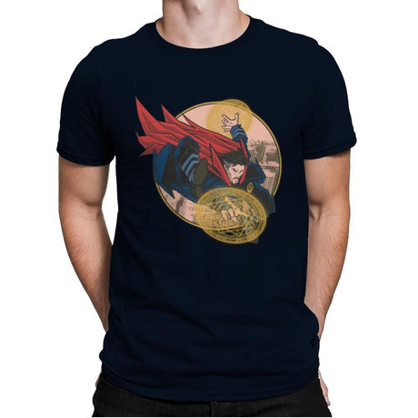 Strange 300 - Mens Premium T-Shirts RIPT Apparel Small / Midnight Navy