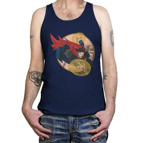 Strange 300 - Tanktop Tanktop RIPT Apparel X-Small / Navy