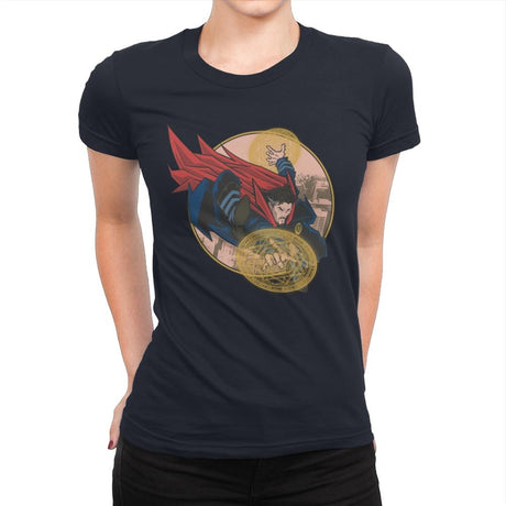 Strange 300 - Womens Premium T-Shirts RIPT Apparel Small / Midnight Navy