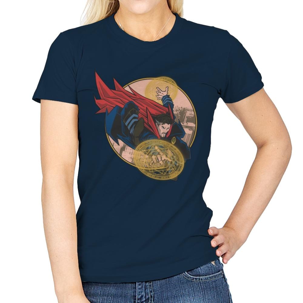 Strange 300 - Womens T-Shirts RIPT Apparel Small / Navy