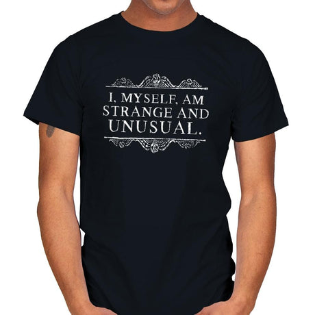 Strange and Unusual - Mens T-Shirts RIPT Apparel Small / Black