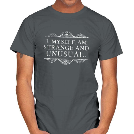Strange and Unusual - Mens T-Shirts RIPT Apparel Small / Charcoal