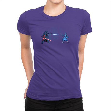 Strange Awakening Exclusive - Womens Premium T-Shirts RIPT Apparel Small / Purple Rush