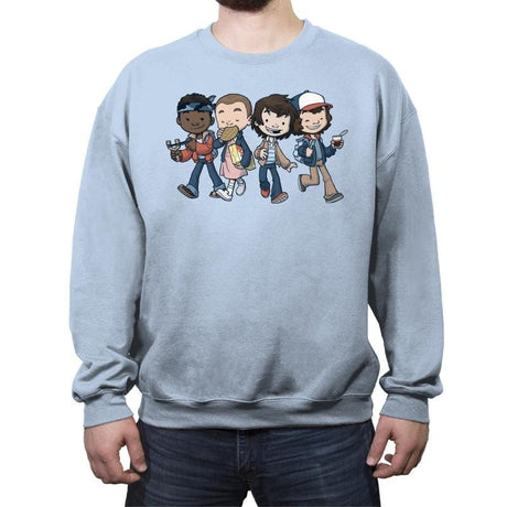 Strange BFFs - Crew Neck Sweatshirt Crew Neck Sweatshirt RIPT Apparel