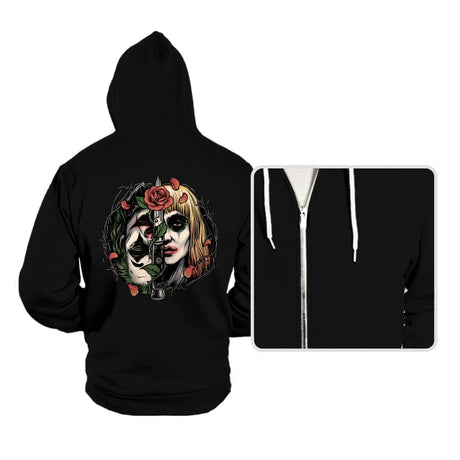 Strange Couple - Hoodies Hoodies RIPT Apparel Small / Black