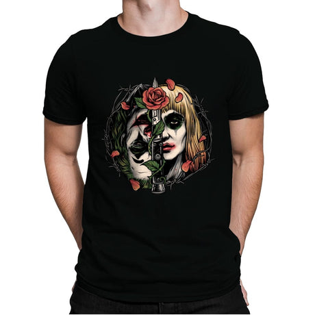 Strange Couple - Mens Premium T-Shirts RIPT Apparel Small / Black