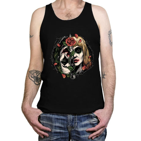 Strange Couple - Tanktop Tanktop RIPT Apparel X-Small / Black