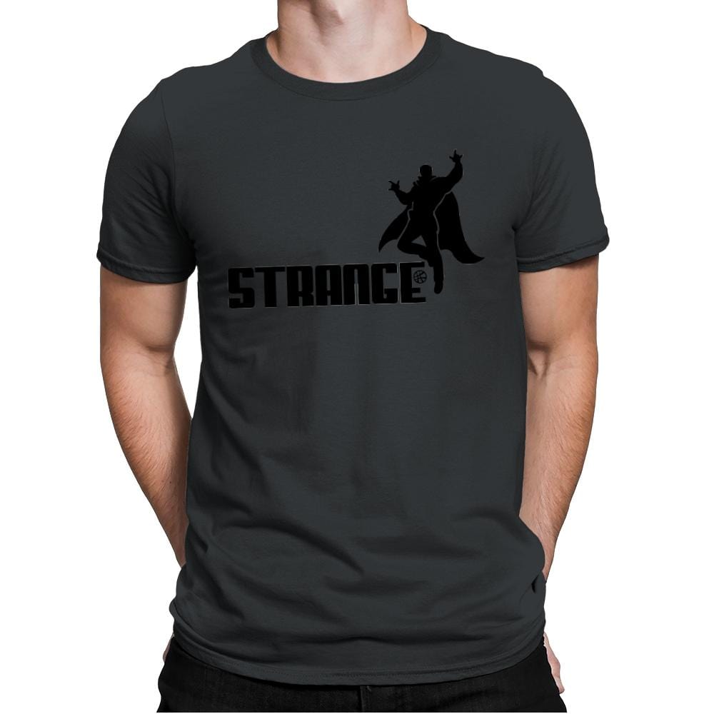 Strange - Mens Premium T-Shirts RIPT Apparel Small / Heavy Metal