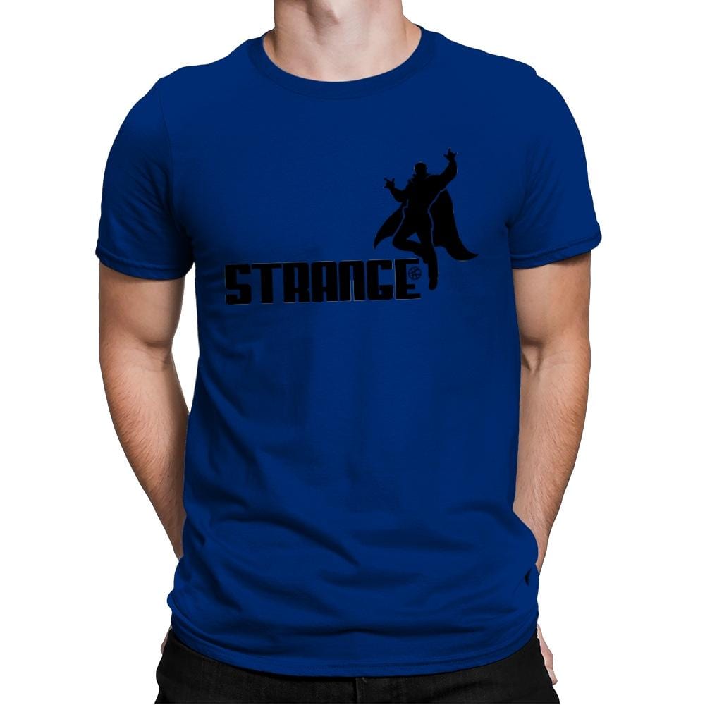 Strange - Mens Premium T-Shirts RIPT Apparel Small / Royal