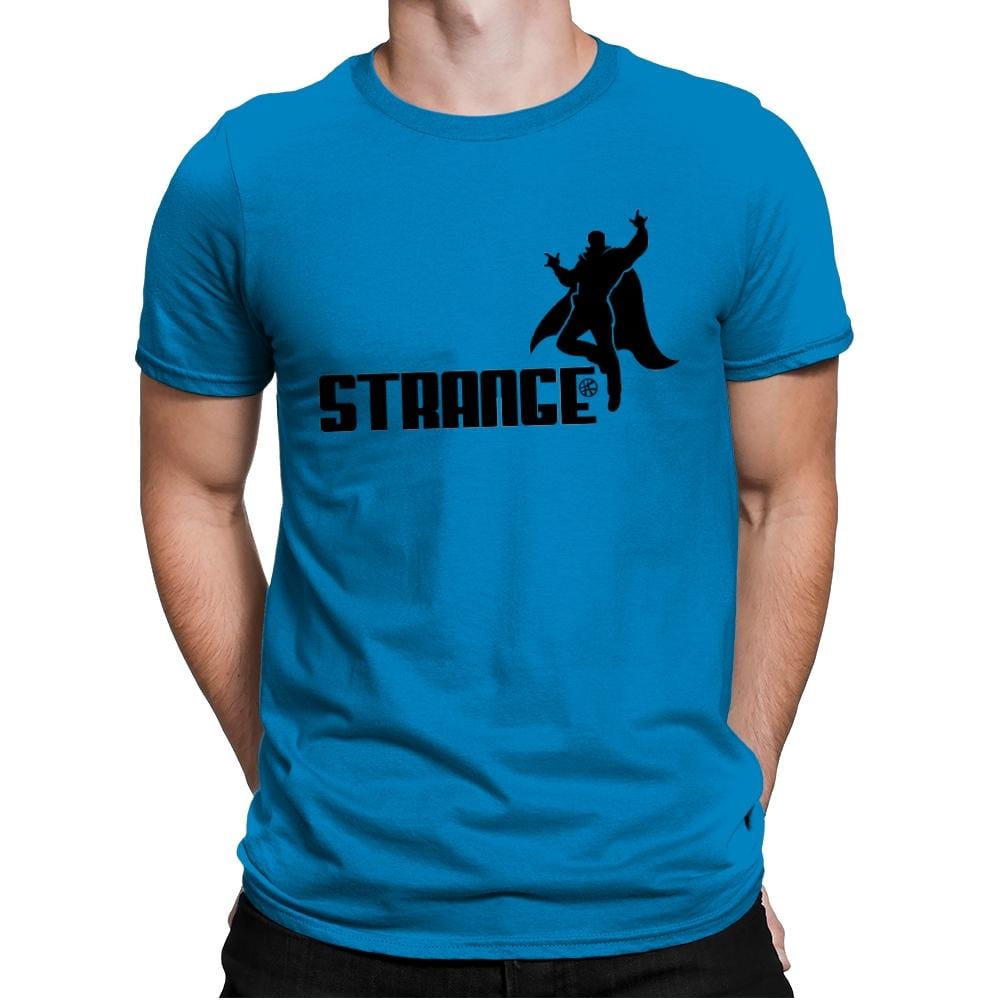 Strange - Mens Premium T-Shirts RIPT Apparel Small / Turqouise