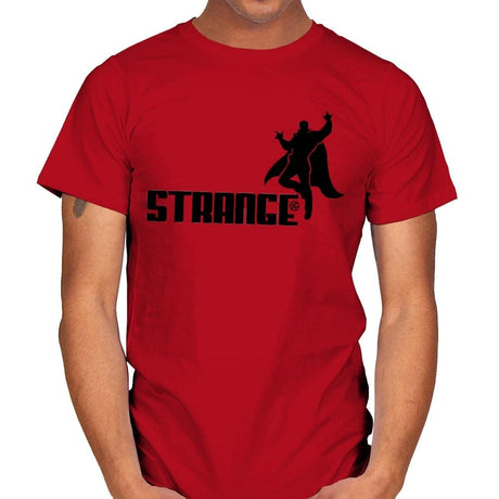 Strange - Mens T-Shirts RIPT Apparel Small / Red