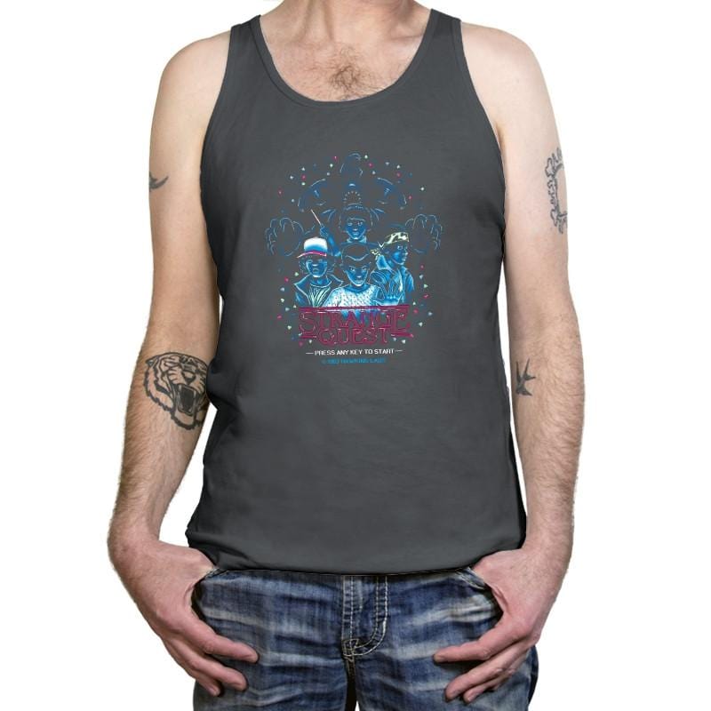 Strange Quest 1983 Exclusive - Tanktop Tanktop RIPT Apparel X-Small / Asphalt