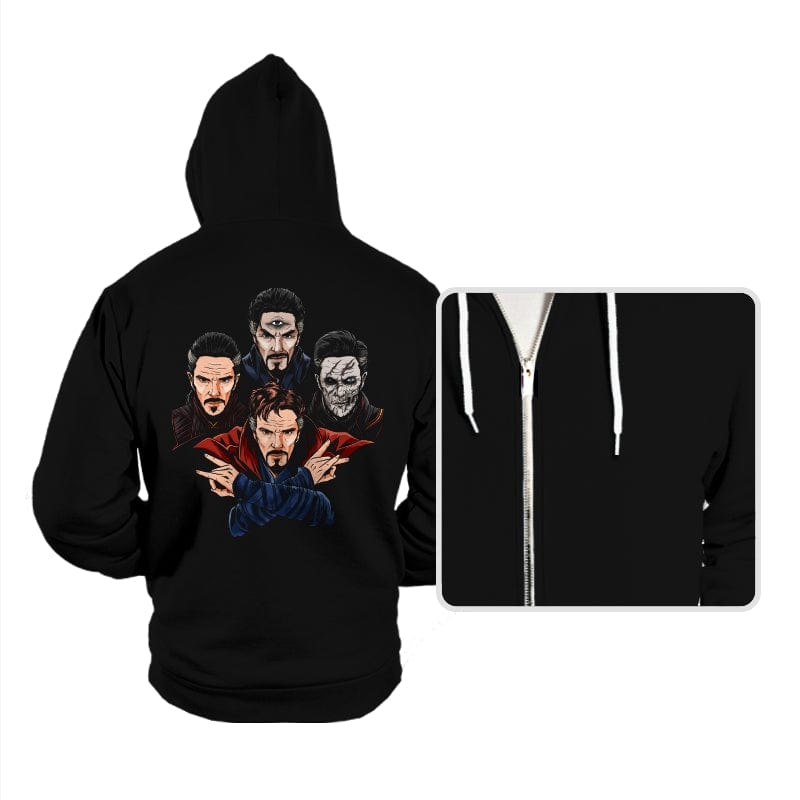 Strange Rhapsody - Hoodies Hoodies RIPT Apparel Small / Black