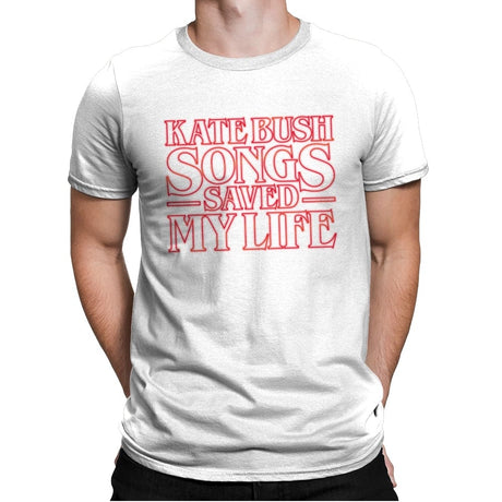 Strange Songs - Mens Premium T-Shirts RIPT Apparel Small / White