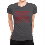 Strange Songs - Womens Premium T-Shirts RIPT Apparel Small / Heavy Metal