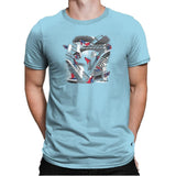 Strange Stairs Exclusive - Mens Premium T-Shirts RIPT Apparel Small / Light Blue