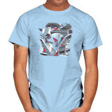 Strange Stairs Exclusive - Mens T-Shirts RIPT Apparel Small / Light Blue