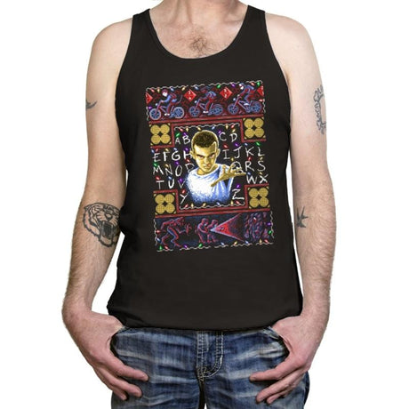 Strange Sweater - Ugly Holiday - Tanktop Tanktop RIPT Apparel