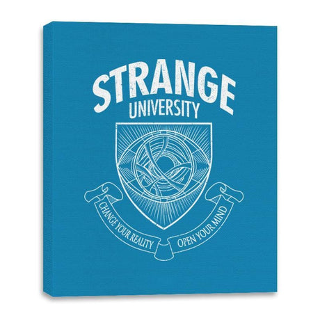 Strange University - Canvas Wraps Canvas Wraps RIPT Apparel 16x20 / Sapphire