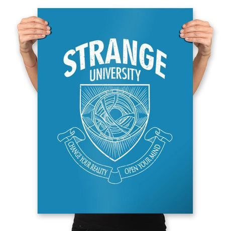 Strange University - Prints Posters RIPT Apparel 18x24 / Sapphire