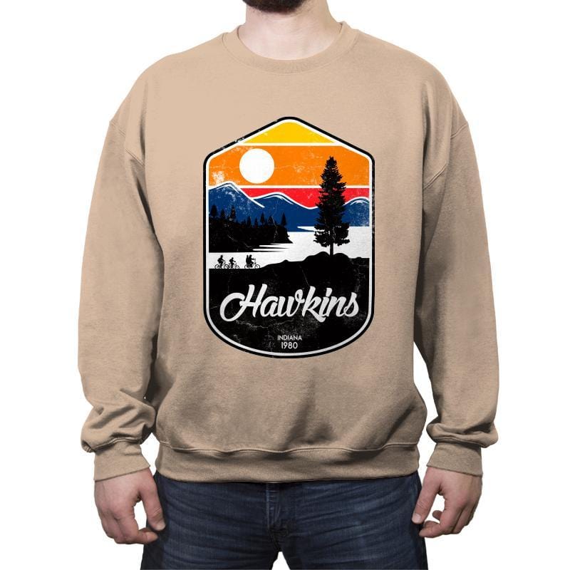 Strange Visit - Crew Neck Sweatshirt Crew Neck Sweatshirt RIPT Apparel