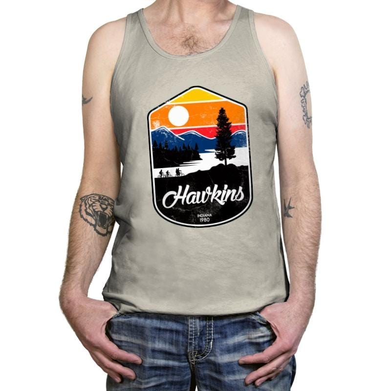 Strange Visit - Tanktop Tanktop RIPT Apparel