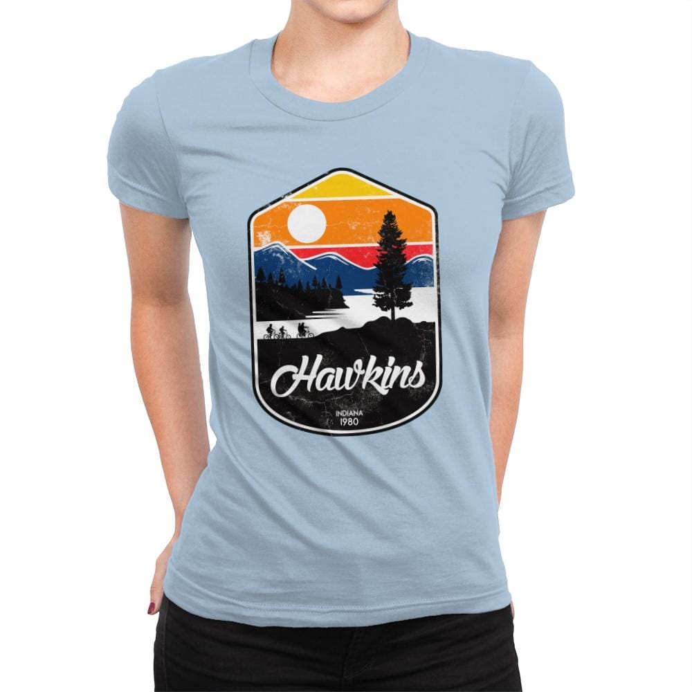 Strange Visit - Womens Premium T-Shirts RIPT Apparel Small / Cancun