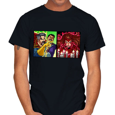 Strange Yelling - Mens T-Shirts RIPT Apparel Small / Black