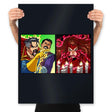 Strange Yelling - Prints Posters RIPT Apparel 18x24 / Black