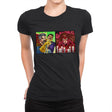 Strange Yelling - Womens Premium T-Shirts RIPT Apparel Small / Black