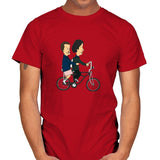 Strangely Stupid - Mens T-Shirts RIPT Apparel Small / Red