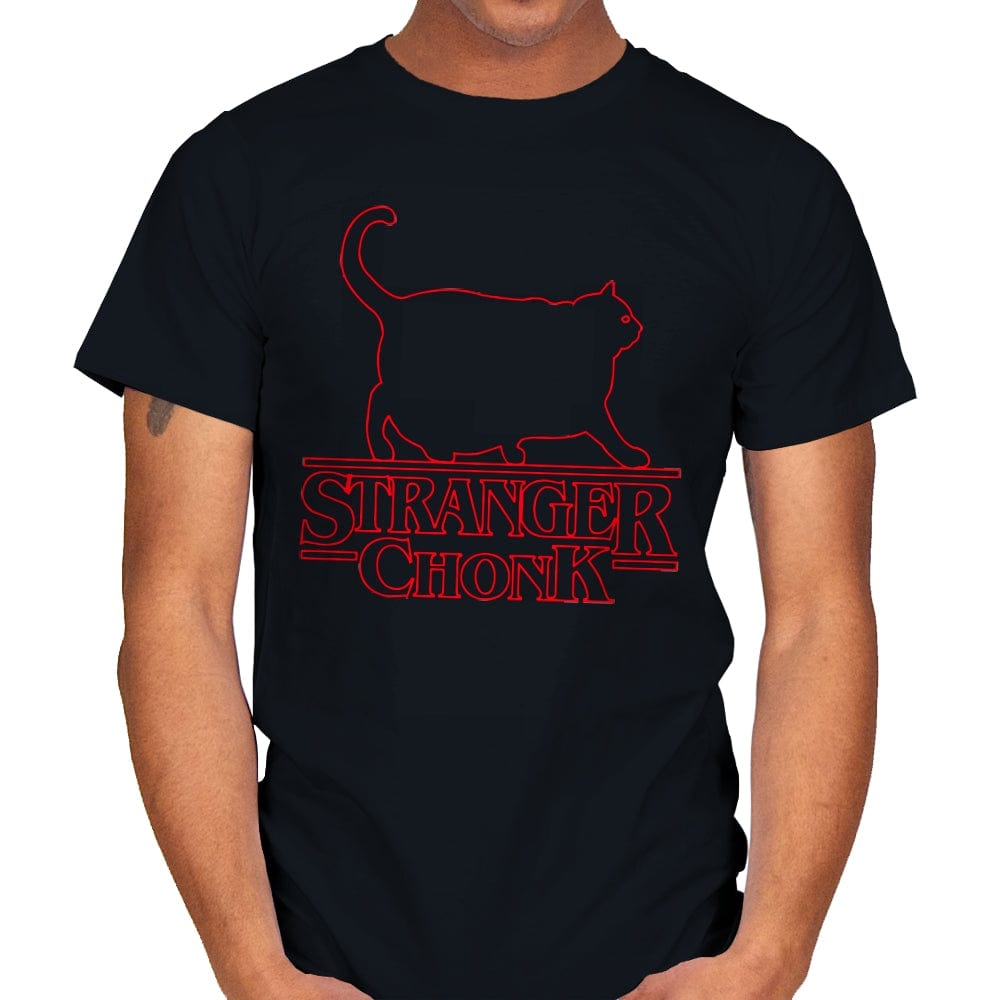 Stranger Chonk - Mens T-Shirts RIPT Apparel Small / Black