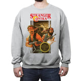 Stranger Contra - Crew Neck Sweatshirt Crew Neck Sweatshirt RIPT Apparel Small / Sport Gray