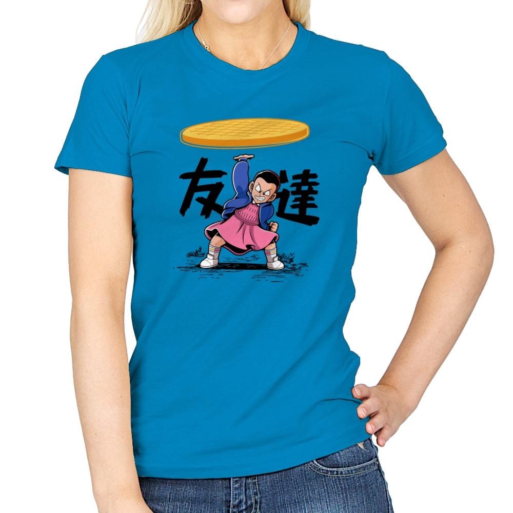 Stranger Disc - Womens T-Shirts RIPT Apparel Small / Sapphire