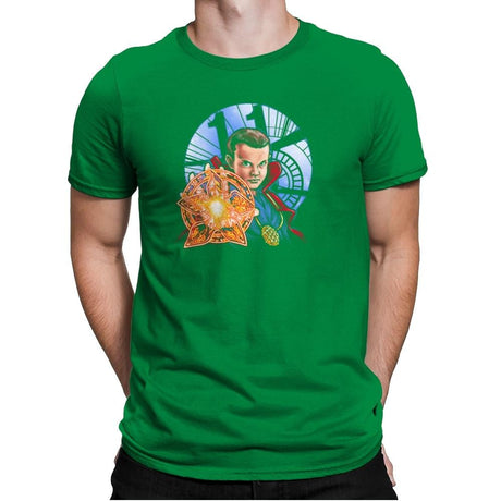 Stranger Doctor Exclusive - Mens Premium T-Shirts RIPT Apparel Small / Kelly Green