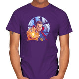 Stranger Doctor Exclusive - Mens T-Shirts RIPT Apparel Small / Purple