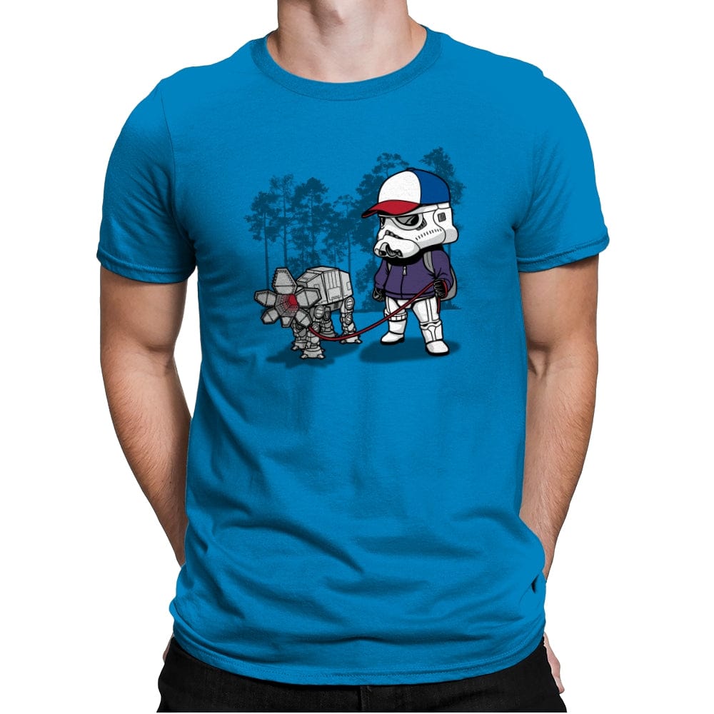 Stranger Duo - Mens Premium T-Shirts RIPT Apparel Small / Turqouise